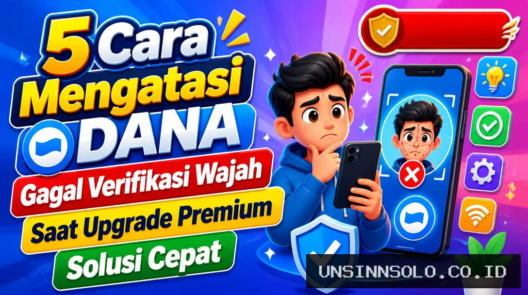 5 Cara Mengatasi DANA Gagal Verifikasi Wajah Saat Upgrade Premium, Solusi Cepat