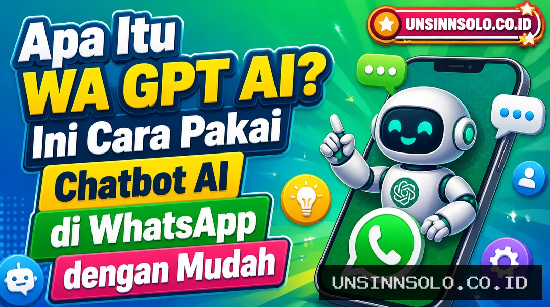 Apa Itu WA GPT AI? Ini Cara Pakai Chatbot AI di WhatsApp dengan Mudah
