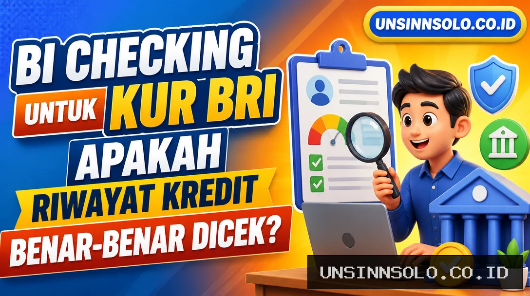 BI Checking untuk KUR BRI, Apakah Riwayat Kredit Benar-Benar Dicek?