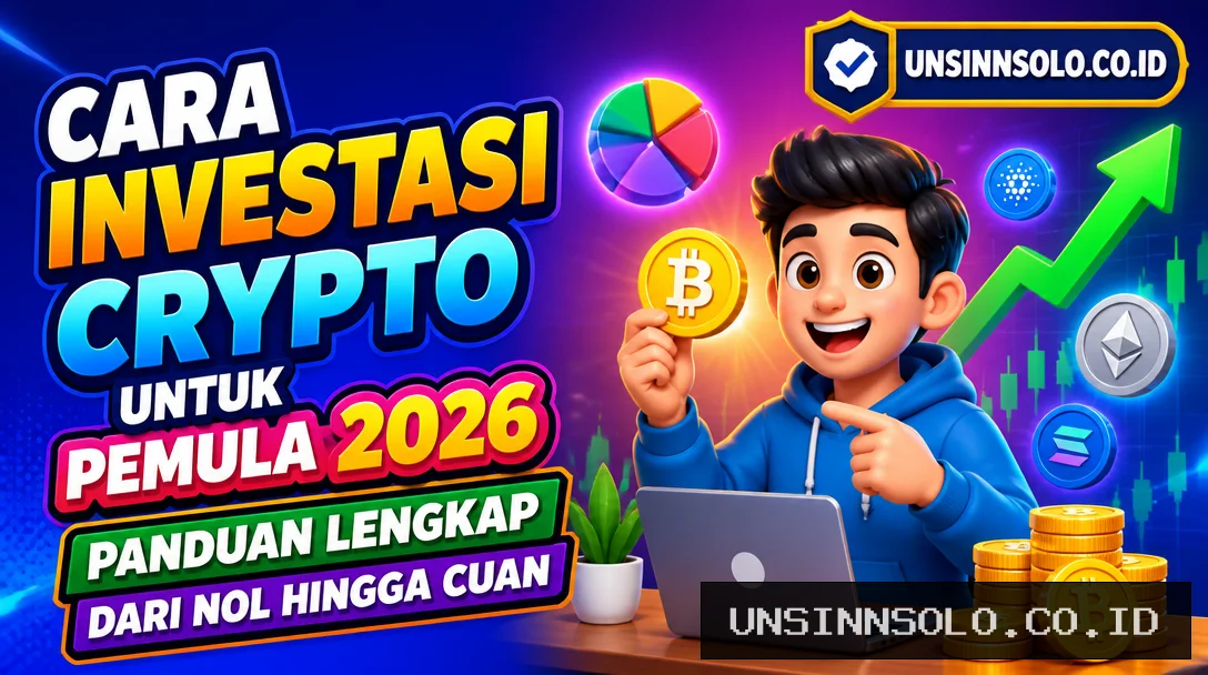 Cara Investasi Crypto untuk Pemula 2026, Panduan Lengkap dari Nol hingga Cuan