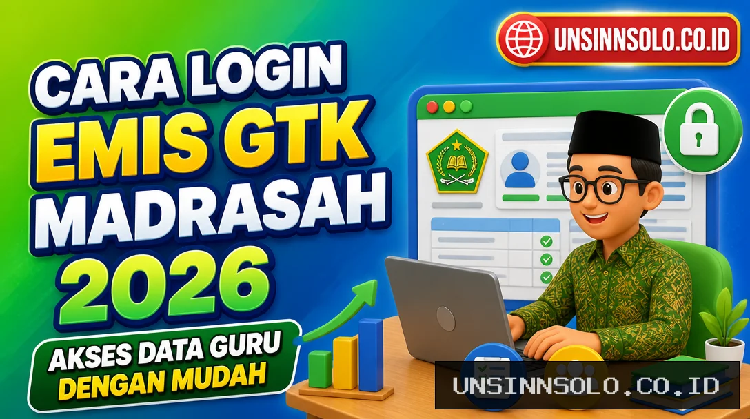 Cara Login EMIS GTK Madrasah 2026, Akses Data Guru dengan Mudah