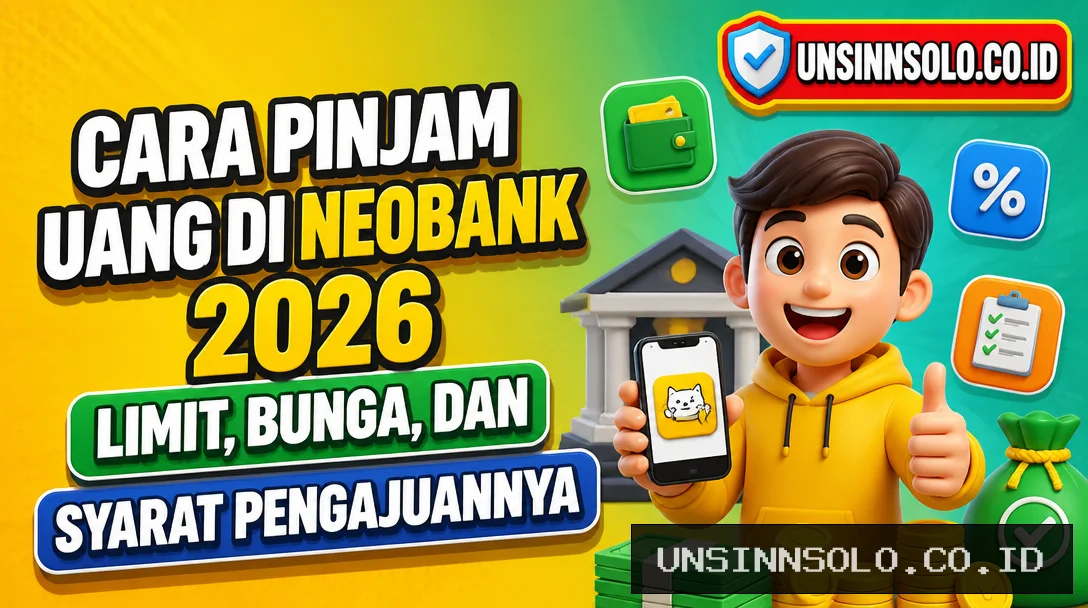 Cara Pinjam Uang di Neobank 2026, Limit, Bunga, dan Syarat Pengajuannya