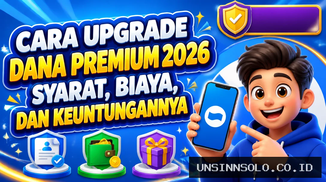 Cara Upgrade DANA Premium 2026, Syarat, Biaya, dan Keuntungannya