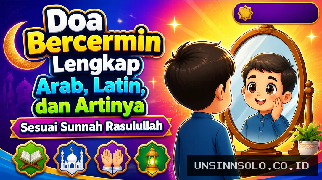 Doa Bercermin Lengkap Arab, Latin, dan Artinya Sesuai Sunnah Rasulullah