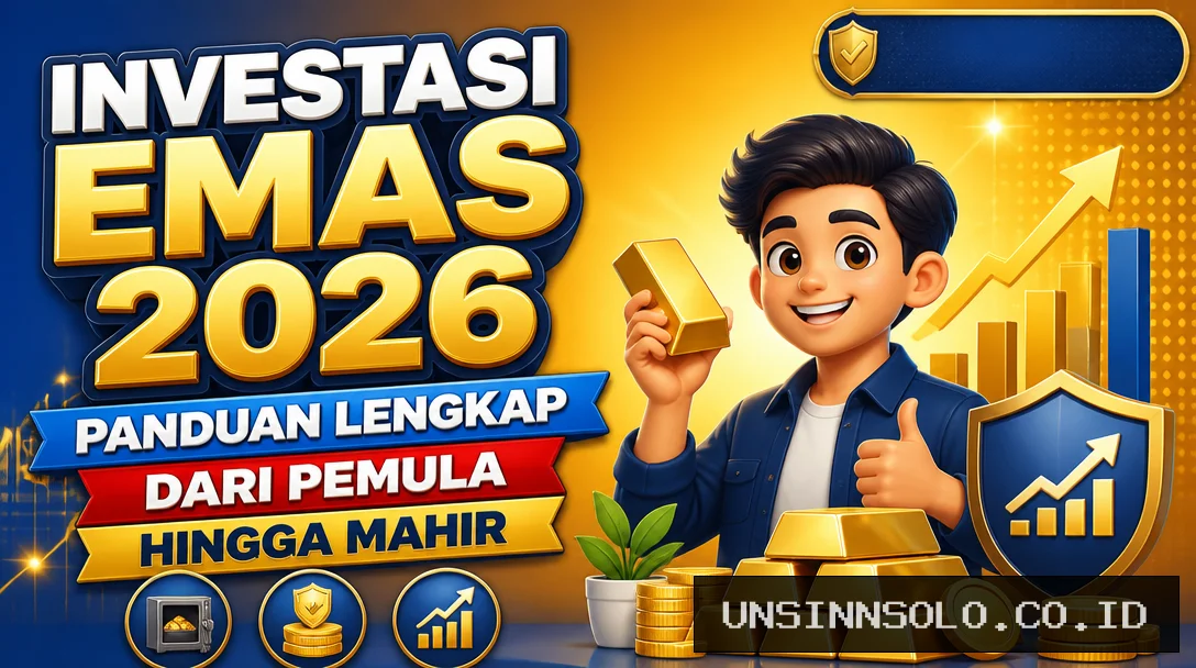 Investasi Emas 2026, Panduan Lengkap dari Pemula hingga Mahir