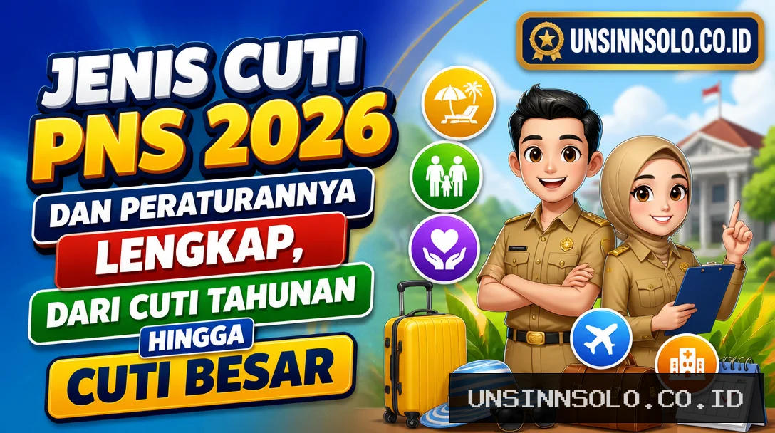 Jenis Cuti PNS 2026 dan Peraturannya Lengkap, dari Cuti Tahunan hingga Cuti Besar