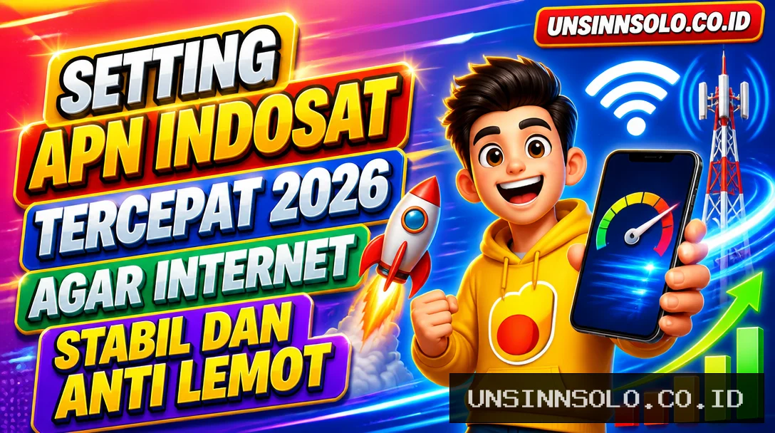 Setting APN Indosat Tercepat 2026 Agar Internet Stabil dan Anti Lemot