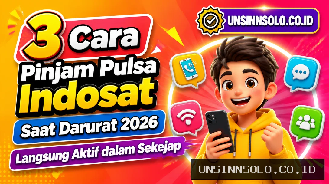 3 Cara Pinjam Pulsa Indosat Saat Darurat 2026, Langsung Aktif dalam Sekejap