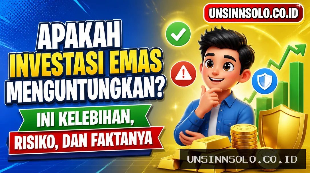 Apakah Investasi Emas Menguntungkan? Ini Kelebihan, Risiko, dan Faktanya