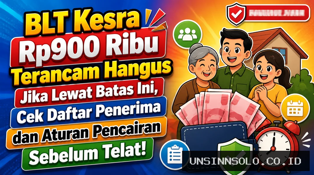 BLT Kesra Rp900 Ribu Terancam Hangus Jika Lewat Batas Ini, Cek Daftar Penerima dan Aturan Pencairan Sebelum Telat!