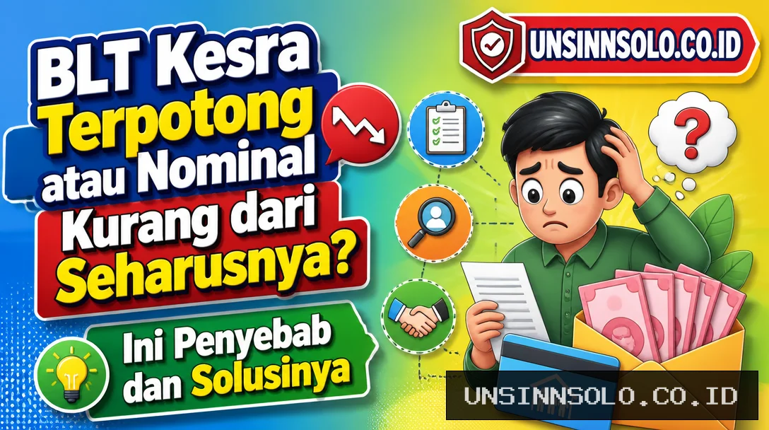 BLT Kesra Terpotong atau Nominal Kurang dari Seharusnya? Ini Penyebab dan Solusinya