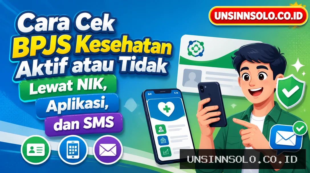 Cara Cek BPJS Kesehatan Aktif atau Tidak Lewat NIK, Aplikasi, dan SMS