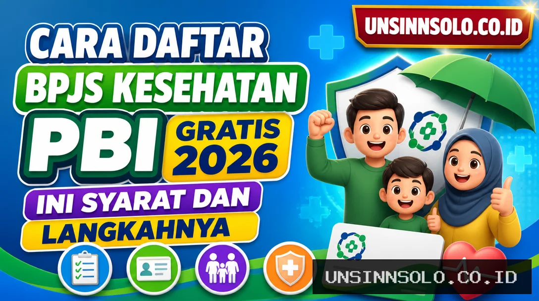 Cara Daftar BPJS Kesehatan PBI Gratis 2026, Ini Syarat dan Langkahnya