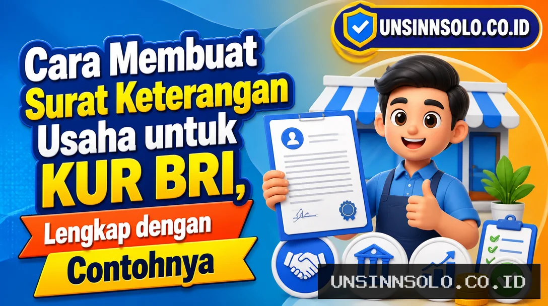 Cara Membuat Surat Keterangan Usaha untuk KUR BRI, Lengkap dengan Contohnya