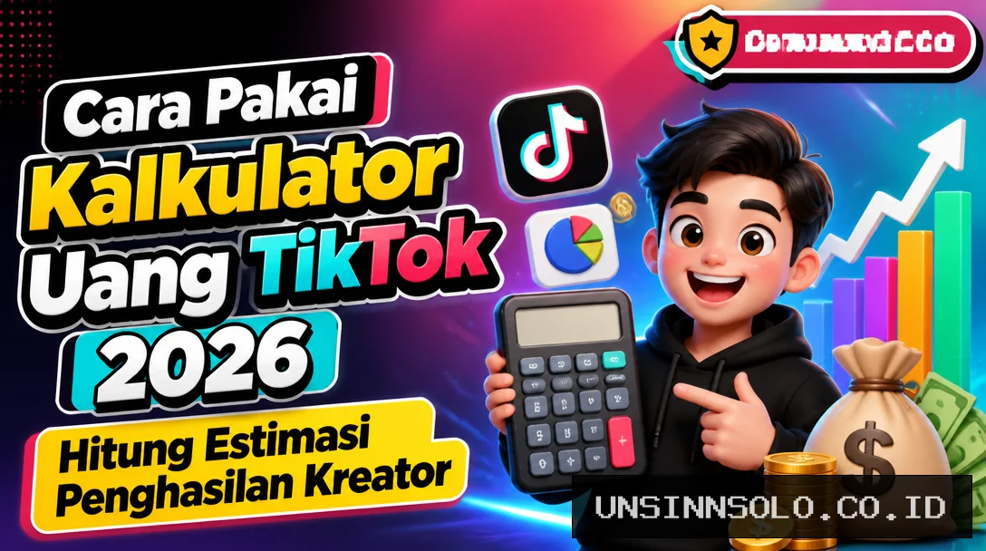 Cara Pakai Kalkulator Uang TikTok 2026, Hitung Estimasi Penghasilan Kreator