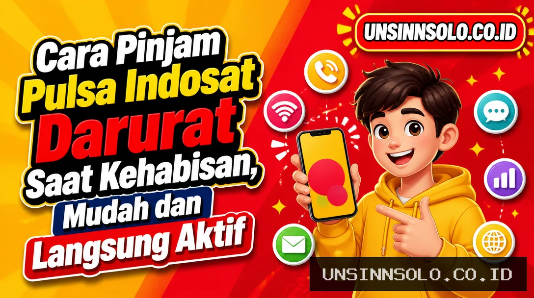 Cara Pinjam Pulsa Indosat Darurat Saat Kehabisan, Mudah dan Langsung Aktif
