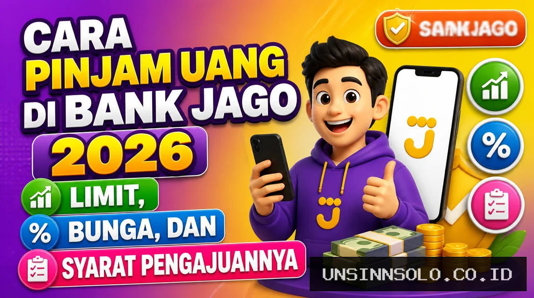 Cara Pinjam Uang di Bank Jago 2026, Limit, Bunga, dan Syarat Pengajuannya