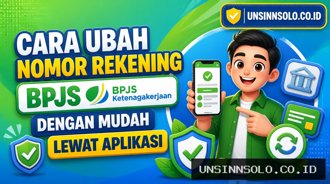 Cara Ubah Nomor Rekening BPJS Ketenagakerjaan dengan Mudah Lewat Aplikasi