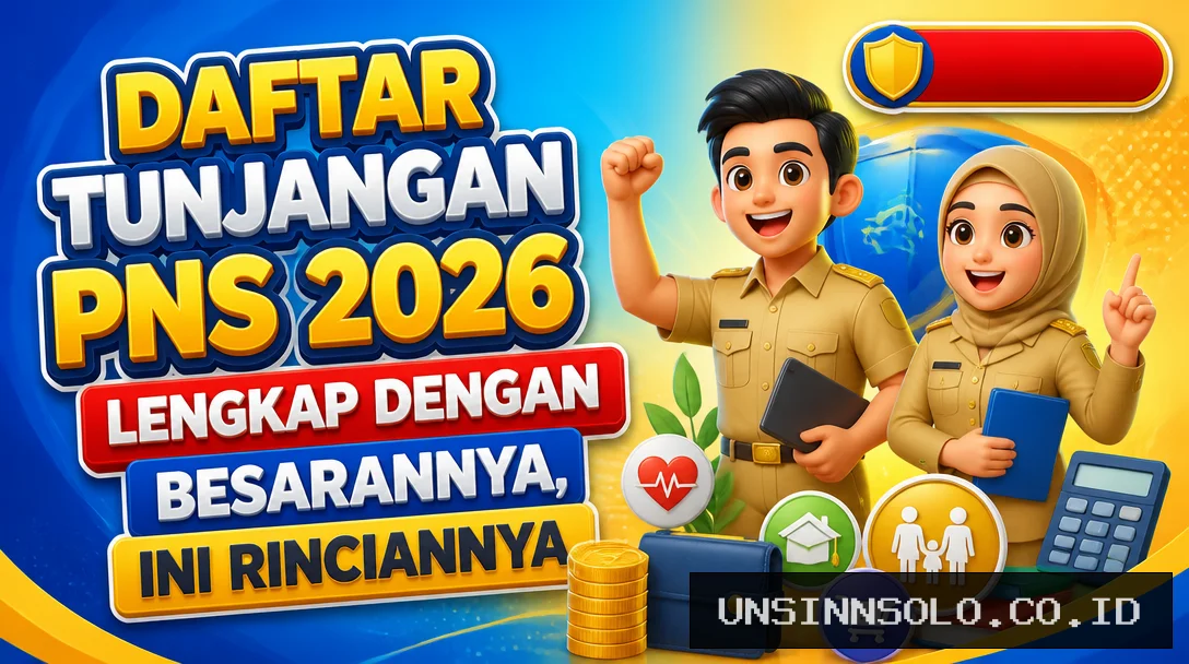 Daftar Tunjangan PNS 2026 Lengkap dengan Besarannya, Ini Rinciannya