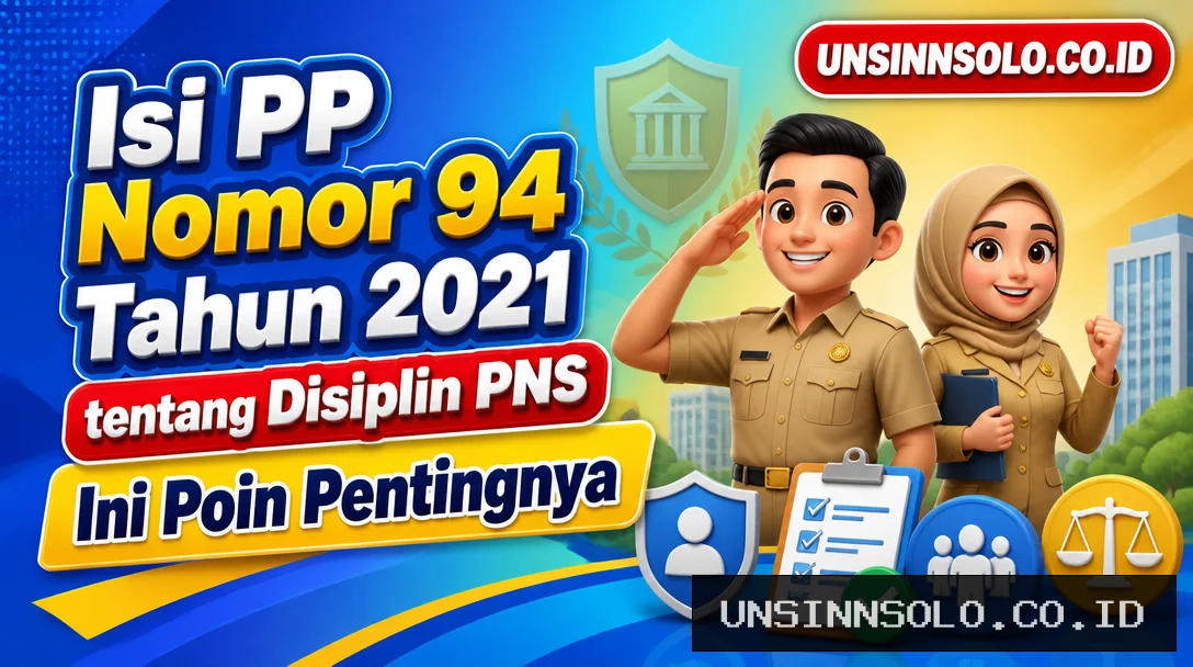 Isi PP Nomor 94 Tahun 2021 tentang Disiplin PNS, Ini Poin Pentingnya