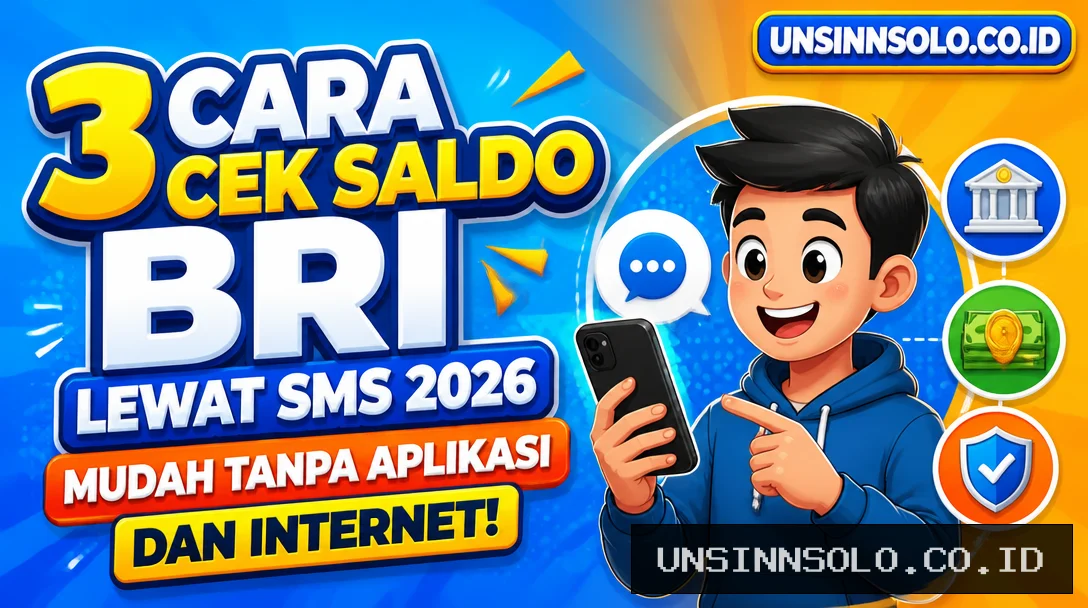 3 Cara Cek Saldo BRI Lewat SMS 2026, Mudah Tanpa Aplikasi dan Internet!
