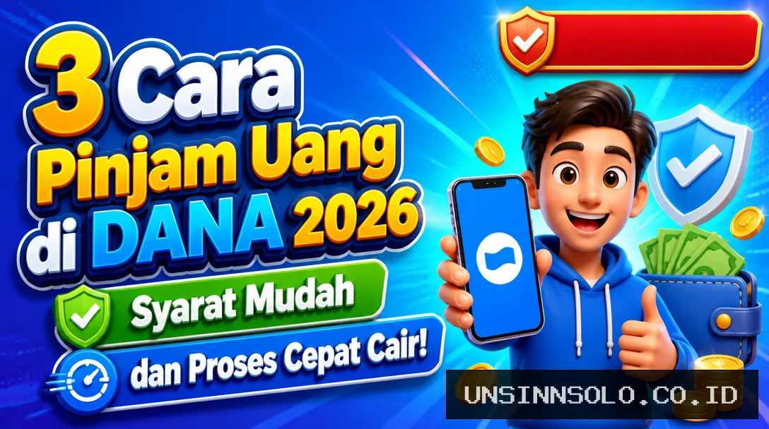3 Cara Pinjam Uang di DANA 2026, Syarat Mudah dan Proses Cepat Cair!