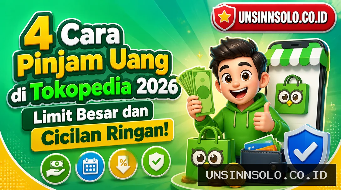4 Cara Pinjam Uang di Tokopedia 2026, Limit Besar dan Cicilan Ringan!