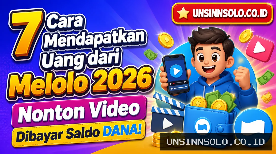 7 Cara Mendapatkan Uang dari Melolo 2026, Nonton Video Dibayar Saldo DANA!