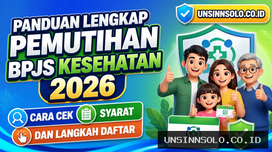 Panduan Lengkap Pemutihan BPJS Kesehatan 2026, Cara Cek, Syarat, dan Langkah Daftar